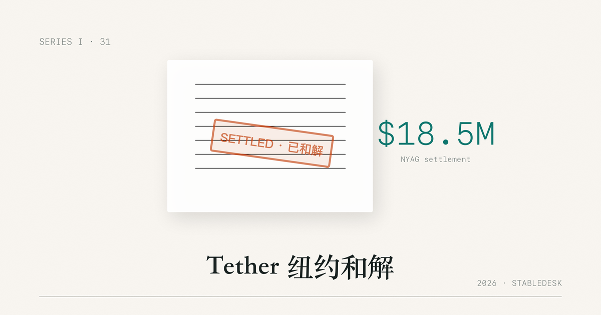 Tether 2021 NY AG 和解协议时间线